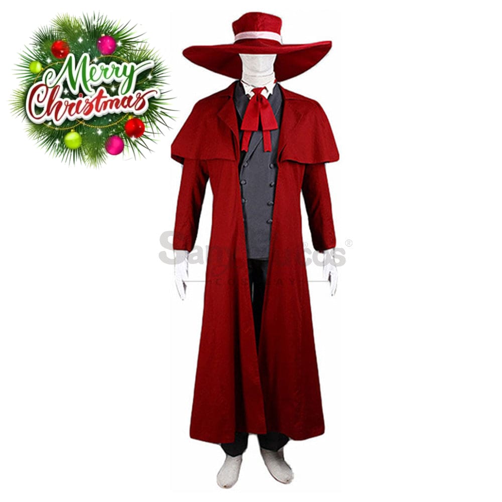 【In Stock】Anime Hellsing Cosplay Alucard Costume Costumes