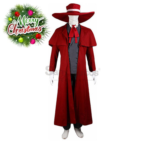 【In Stock】Anime Hellsing Cosplay Alucard Costume Costumes