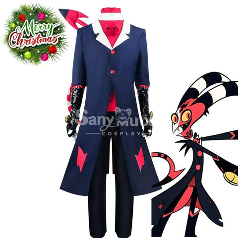 【In Stock】Anime Helluva Boss Cosplay Blitzo Costume Costumes