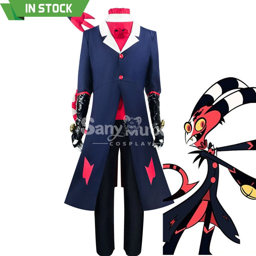 【In Stock】Anime Helluva Boss Cosplay Blitzo Costume Costumes