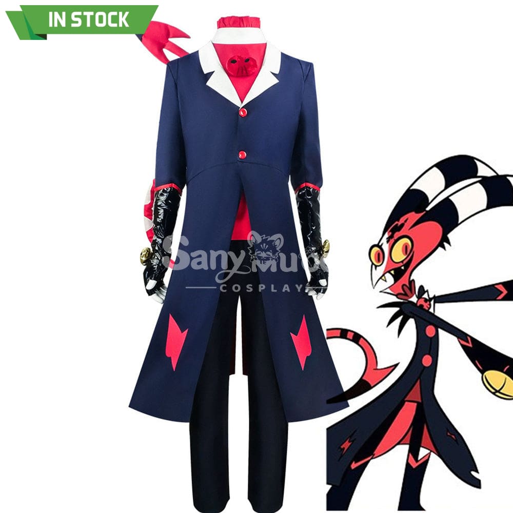 【In Stock】Anime Helluva Boss Cosplay Blitzo Costume Costumes