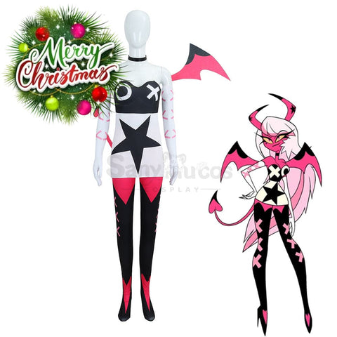 【In Stock】Anime Helluva Boss Cosplay Verosika Mayday Costume Costumes