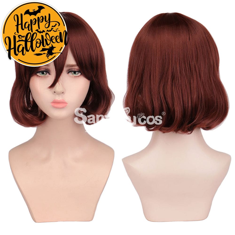 Anime High-Rise Invasion Cosplay Sniper Mask Maidsuit Wig Wigs