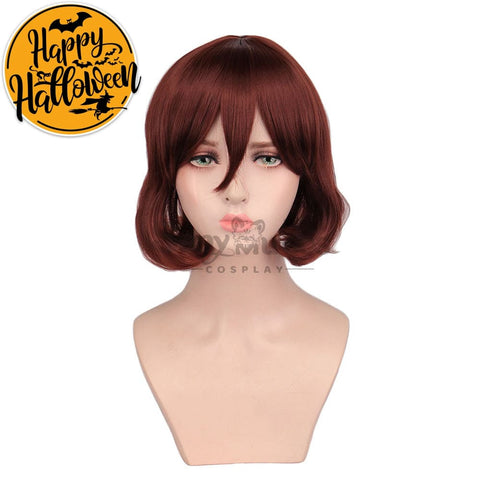 Anime High-Rise Invasion Cosplay Sniper Mask Maidsuit Wig Wigs