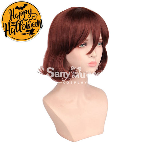 Anime High-Rise Invasion Cosplay Sniper Mask Maidsuit Wig Wigs