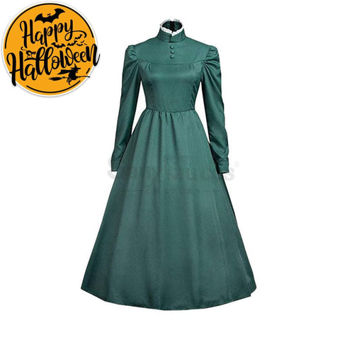 【In Stock】Anime Howl’s Moving Castle Cosplay Sophie Hatter Costume Plus Size Green / S Costumes