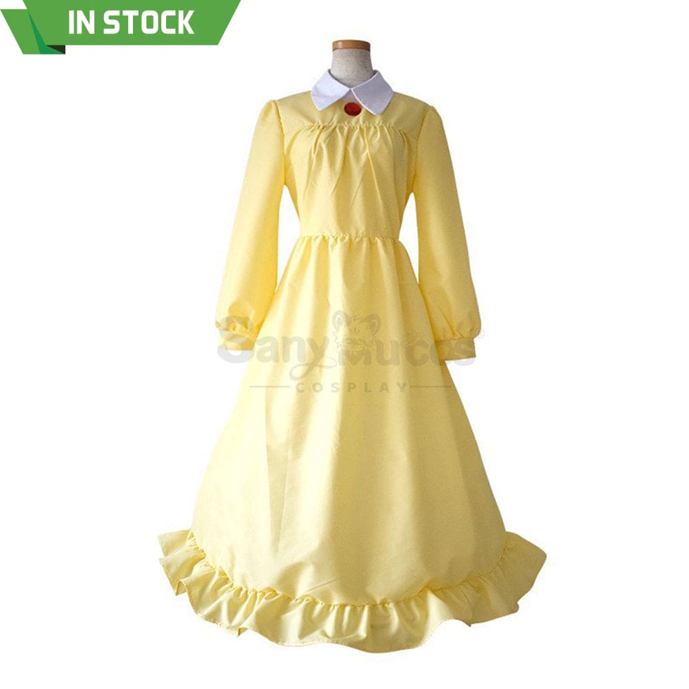 【In Stock】Anime Howl’s Moving Castle Cosplay Sophie Hatter Costume Plus Size Yellow / S Costumes