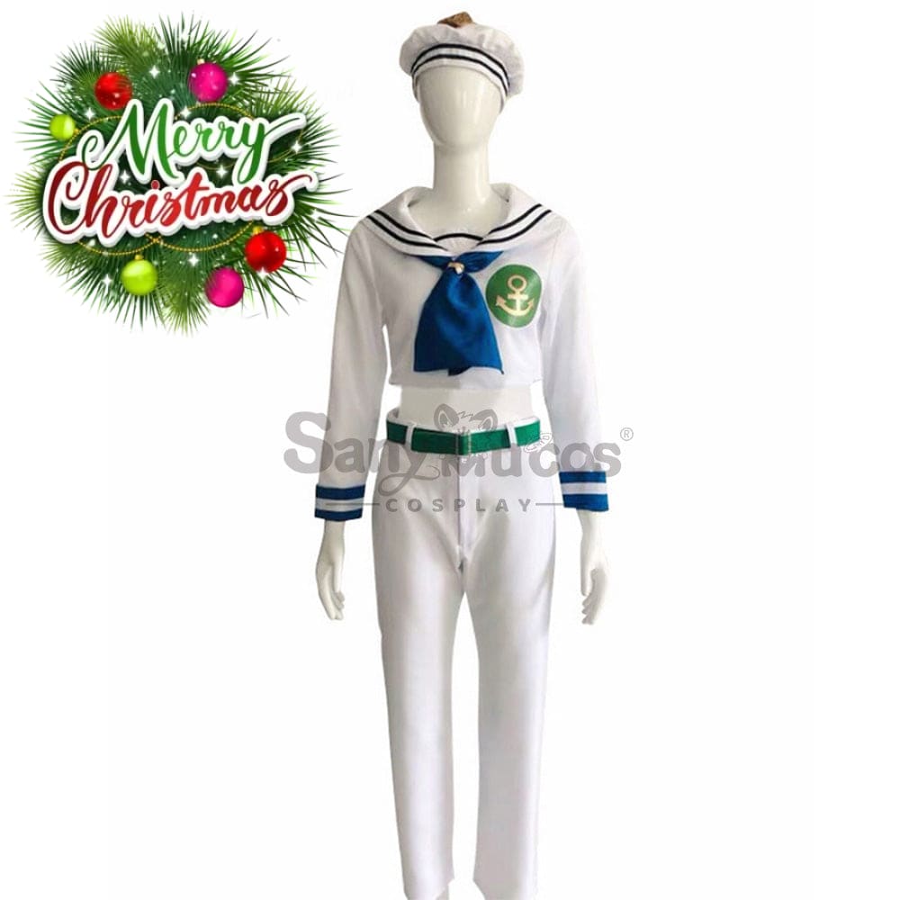 【In Stock】Anime Jojo’s Bizarre Adventure 8 Cosplay Higashikata Josuke Costume Costumes