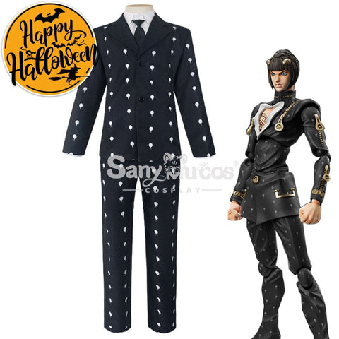 【In Stock】Anime Jojo’s Bizarre Adventure Cosplay Bruno Buccellati Costume Costumes