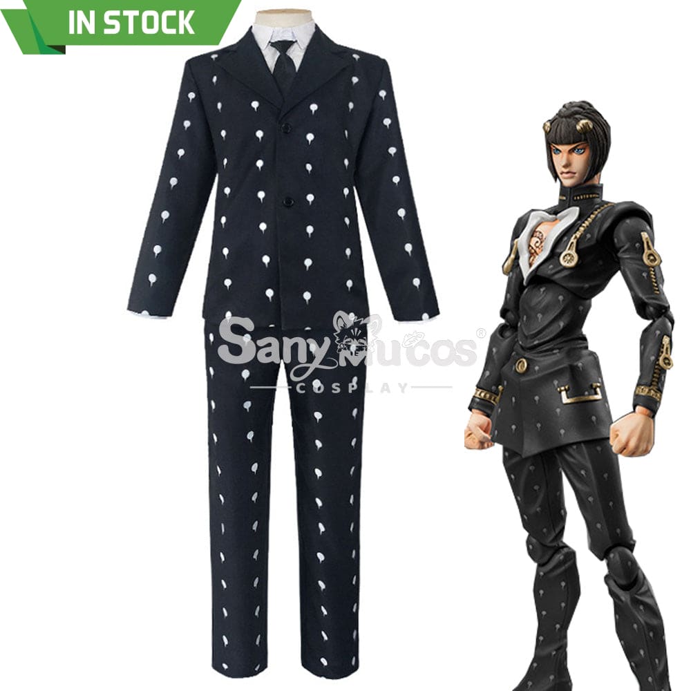 【In Stock】Anime Jojo’s Bizarre Adventure Cosplay Bruno Buccellati Costume Costumes