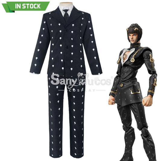 【In Stock】Anime Jojo’s Bizarre Adventure Cosplay Bruno Buccellati Costume Costumes 1000