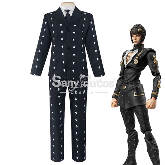 【In Stock】Anime Jojo’s Bizarre Adventure Cosplay Bruno Buccellati Costume Costumes 1000