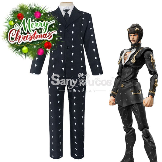 【In Stock】Anime Jojo’s Bizarre Adventure Cosplay Bruno Buccellati Costume Costumes 1000