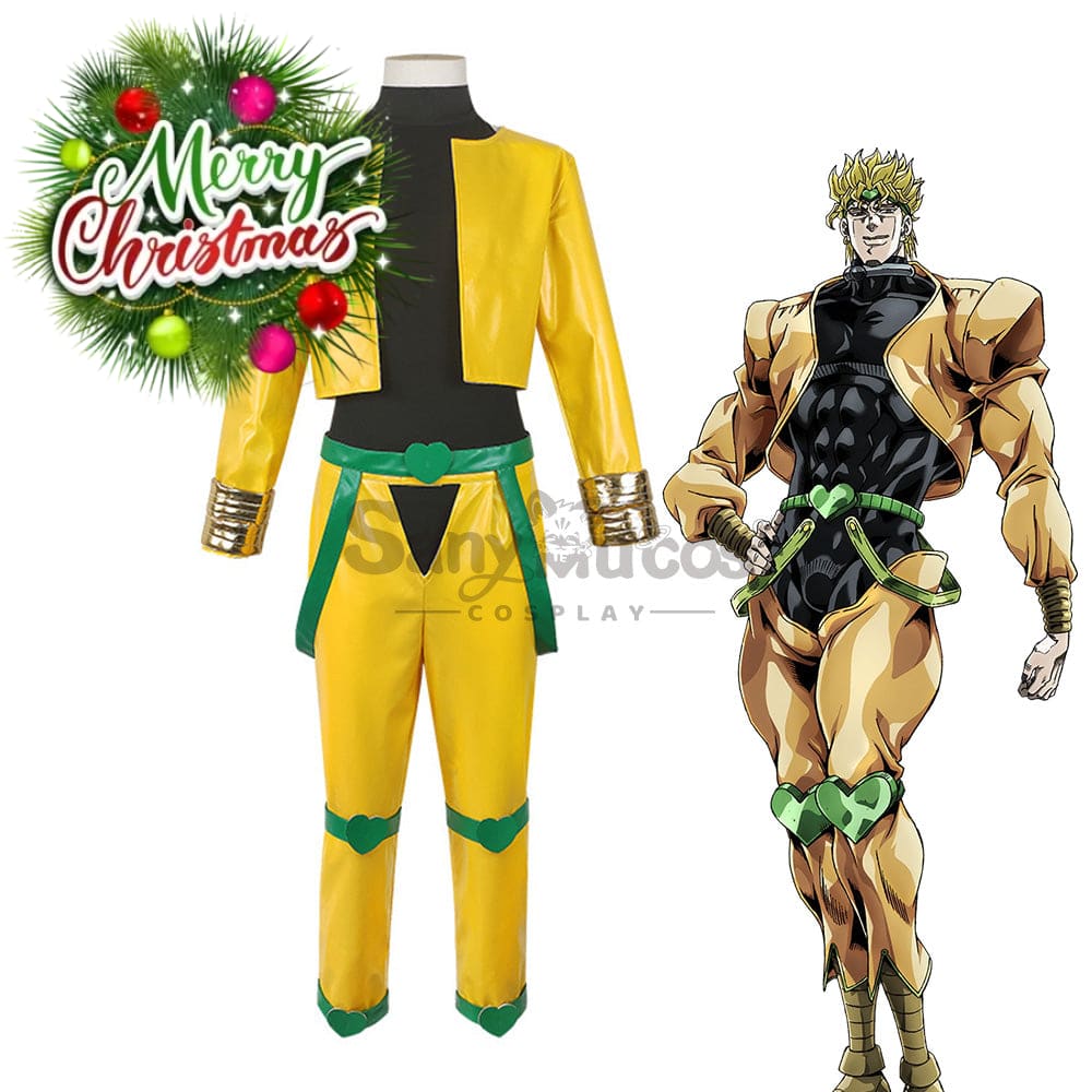 【In Stock】Anime Jojo’s Bizarre Adventure Cosplay Dio Brando Costume Costumes