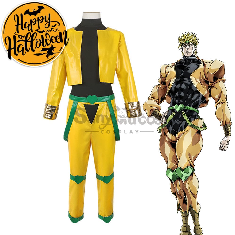 【In Stock】Anime Jojo’s Bizarre Adventure Cosplay Dio Brando Costume Costumes