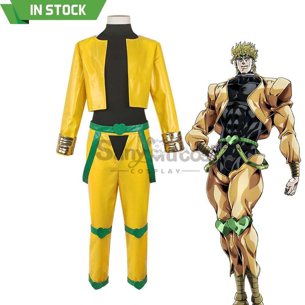 【In Stock】Anime Jojo’s Bizarre Adventure Cosplay Dio Brando Costume Costumes