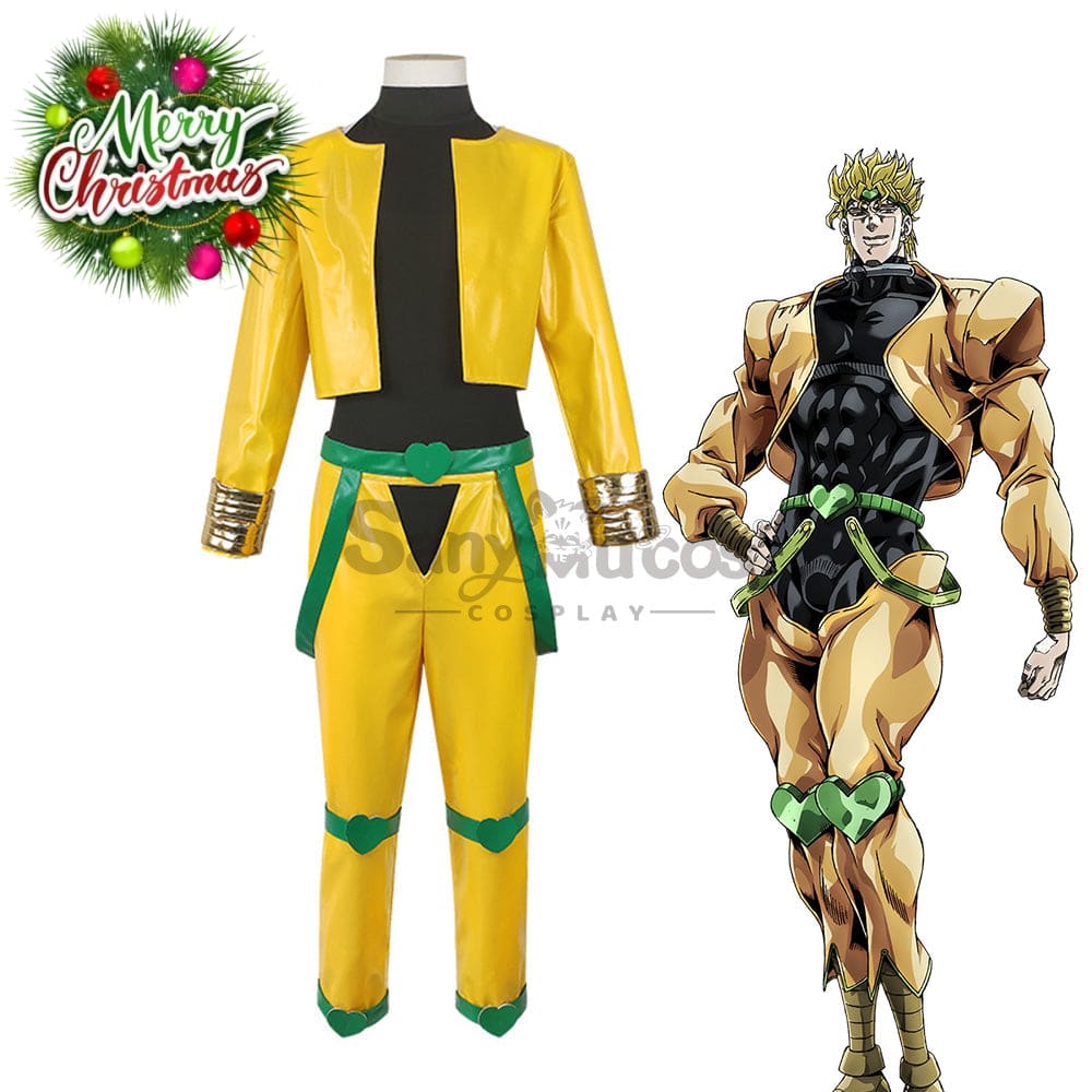 【In Stock】Anime Jojo’s Bizarre Adventure Cosplay Dio Brando Costume Costumes