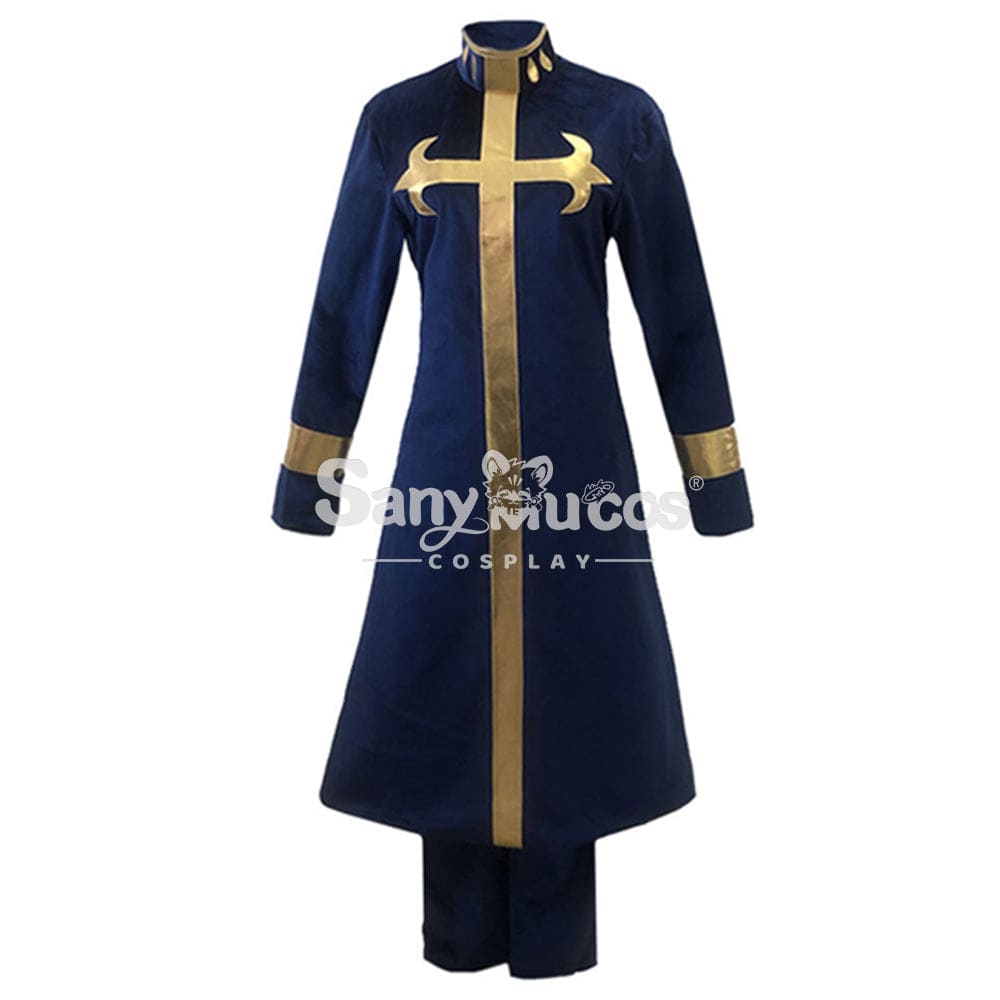 【In Stock】Anime Jojo’s Bizarre Adventure Cosplay Enrico Pucci Costume Costumes