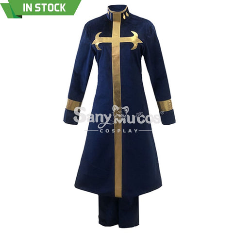 【In Stock】Anime Jojo’s Bizarre Adventure Cosplay Enrico Pucci Costume Costumes