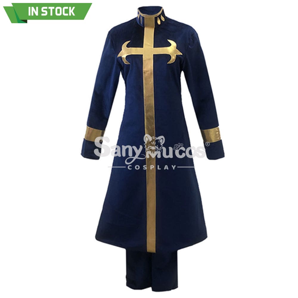 【In Stock】Anime Jojo’s Bizarre Adventure Cosplay Enrico Pucci Costume Costumes