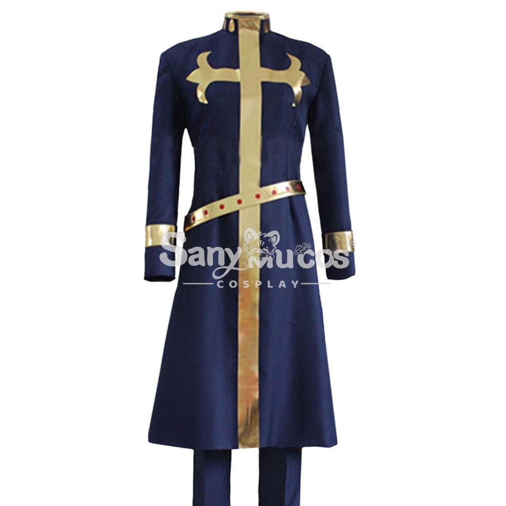 【In Stock】Anime Jojo’s Bizarre Adventure Cosplay Enrico Pucci Costume Costumes