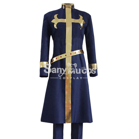 【In Stock】Anime Jojo’s Bizarre Adventure Cosplay Enrico Pucci Costume Costumes