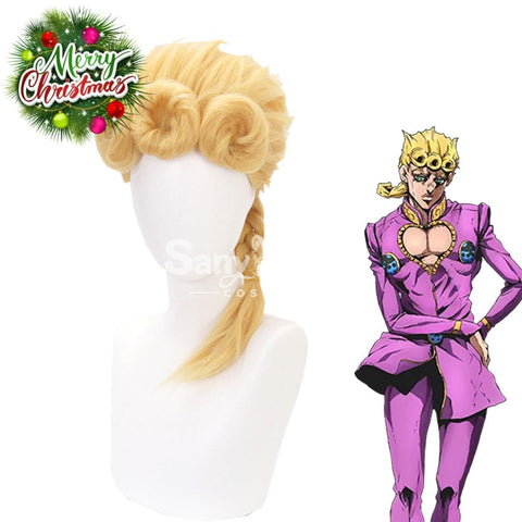 Anime Jojo’s Bizarre Adventure Cosplay Giorno Giovanna Wig Wigs