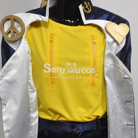 【In Stock】Anime Jojo’s Bizarre Adventure Cosplay Higashikata Josuke Costume Costumes