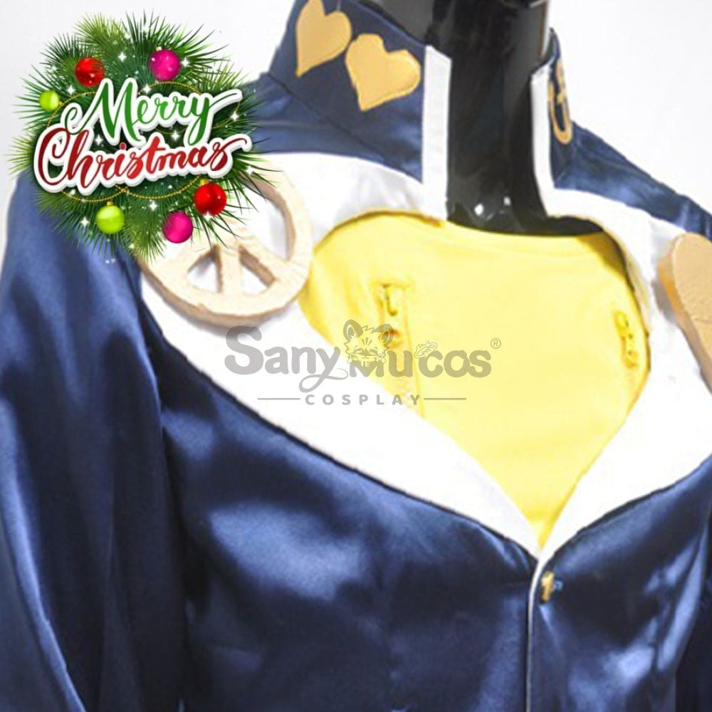 【In Stock】Anime Jojo’s Bizarre Adventure Cosplay Higashikata Josuke Costume Costumes