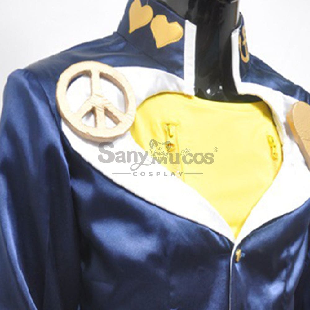 【In Stock】Anime Jojo’s Bizarre Adventure Cosplay Higashikata Josuke Costume Costumes
