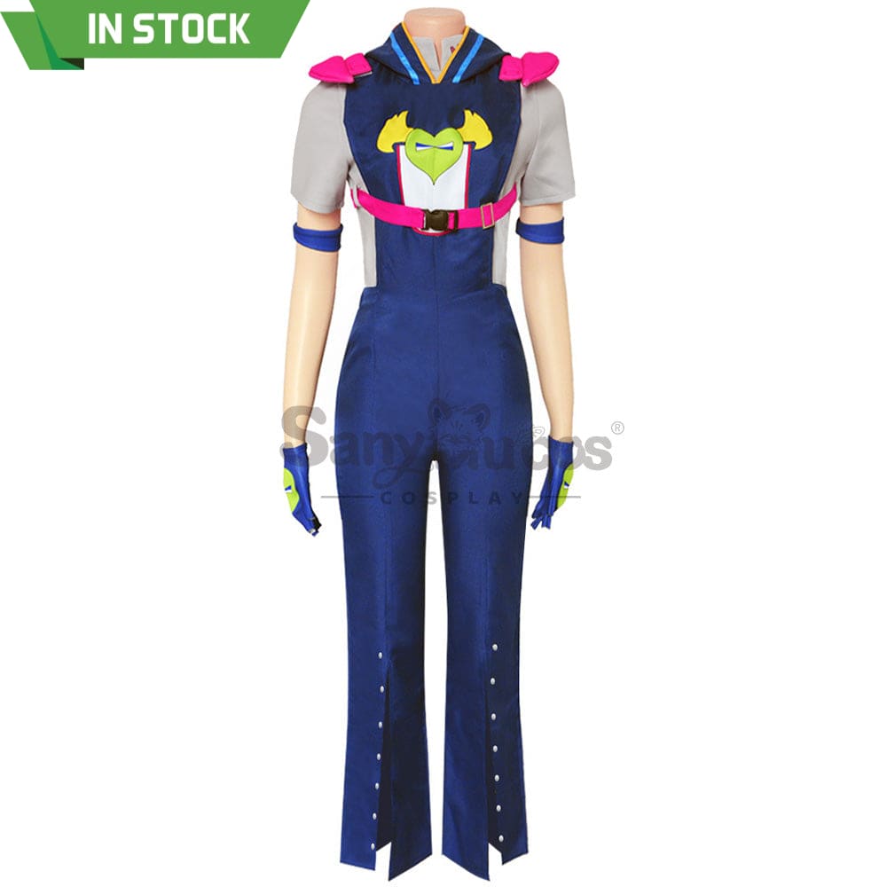 【In Stock】Anime Jojo’s Bizarre Adventure Cosplay Jodio Joestar Costume Costumes