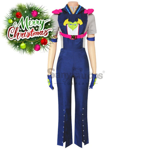 【In Stock】Anime Jojo’s Bizarre Adventure Cosplay Jodio Joestar Costume Costumes