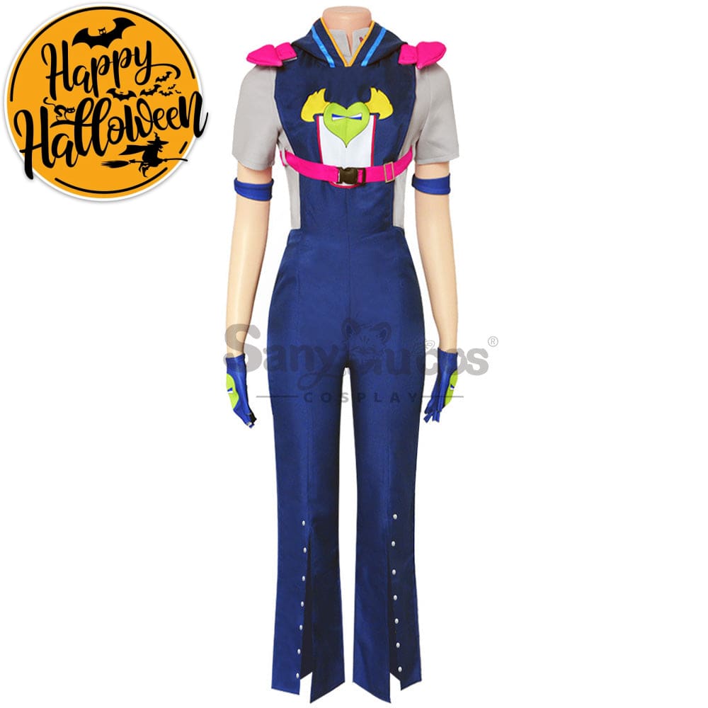 【In Stock】Anime Jojo’s Bizarre Adventure Cosplay Jodio Joestar Costume Costumes