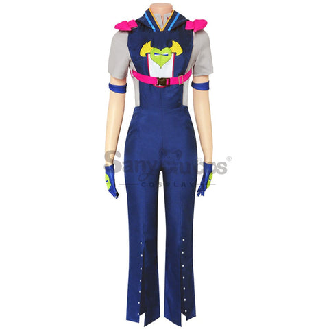 【In Stock】Anime Jojo’s Bizarre Adventure Cosplay Jodio Joestar Costume Costumes