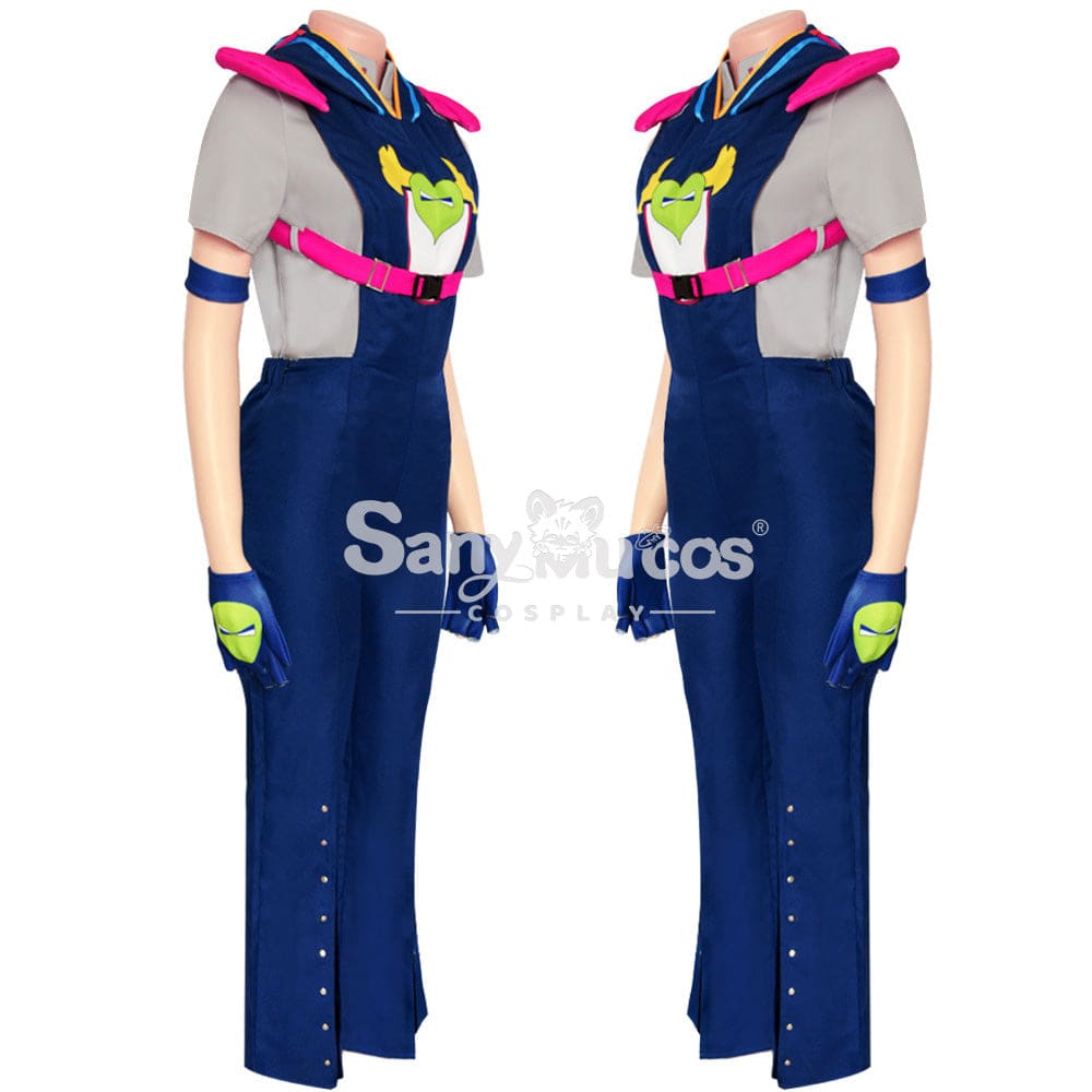 【In Stock】Anime Jojo’s Bizarre Adventure Cosplay Jodio Joestar Costume Costumes