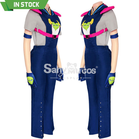 【In Stock】Anime Jojo’s Bizarre Adventure Cosplay Jodio Joestar Costume Costumes