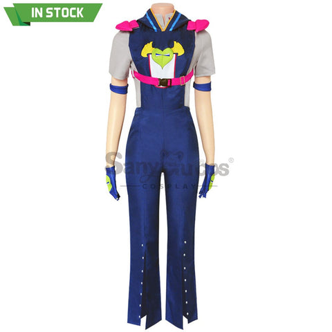 【In Stock】Anime Jojo’s Bizarre Adventure Cosplay Jodio Joestar Costume Costumes