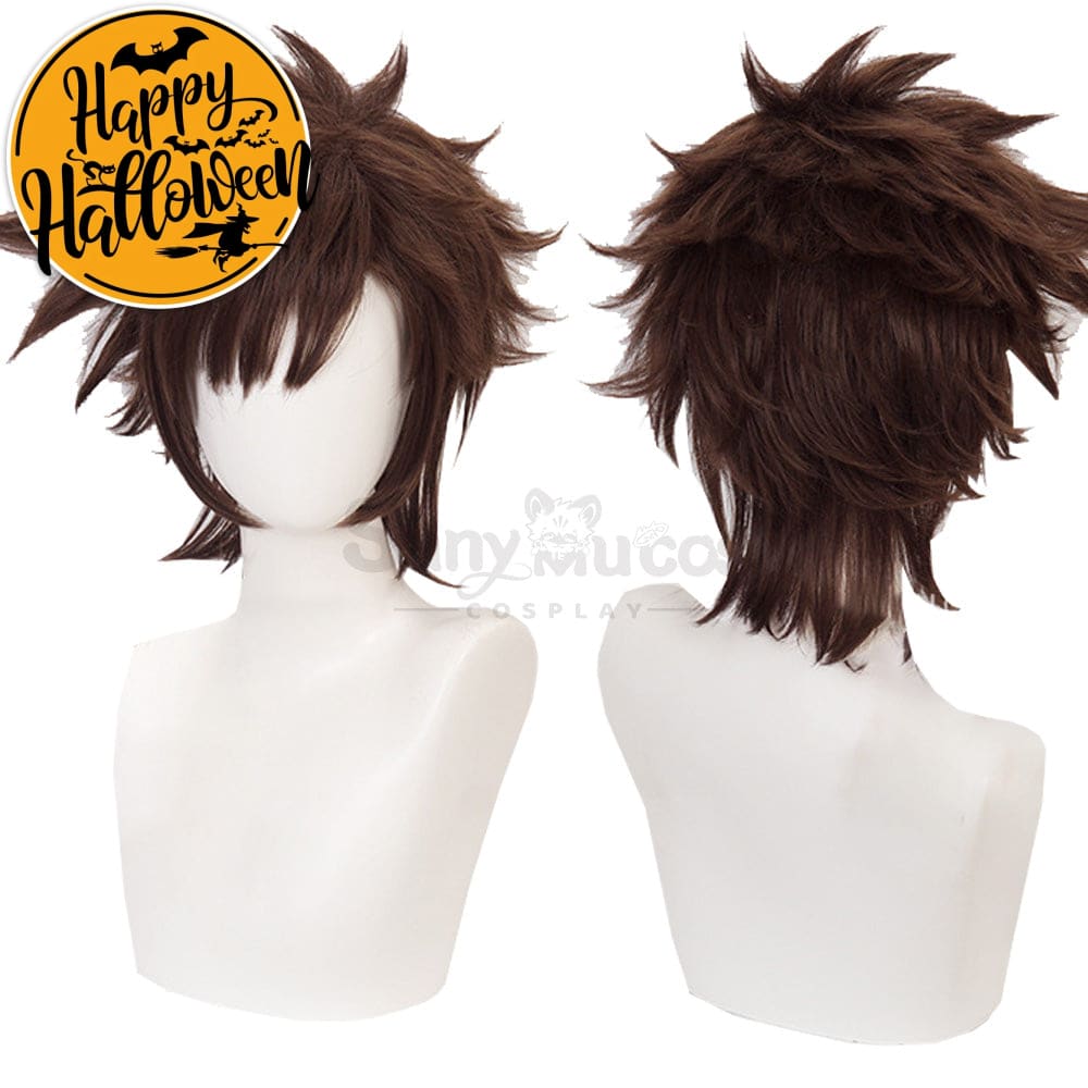 Anime Jojo’s Bizarre Adventure Cosplay Joseph Joestar Wig Wigs