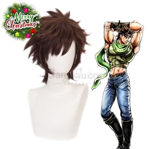Anime Jojo’s Bizarre Adventure Cosplay Joseph Joestar Wig Wigs