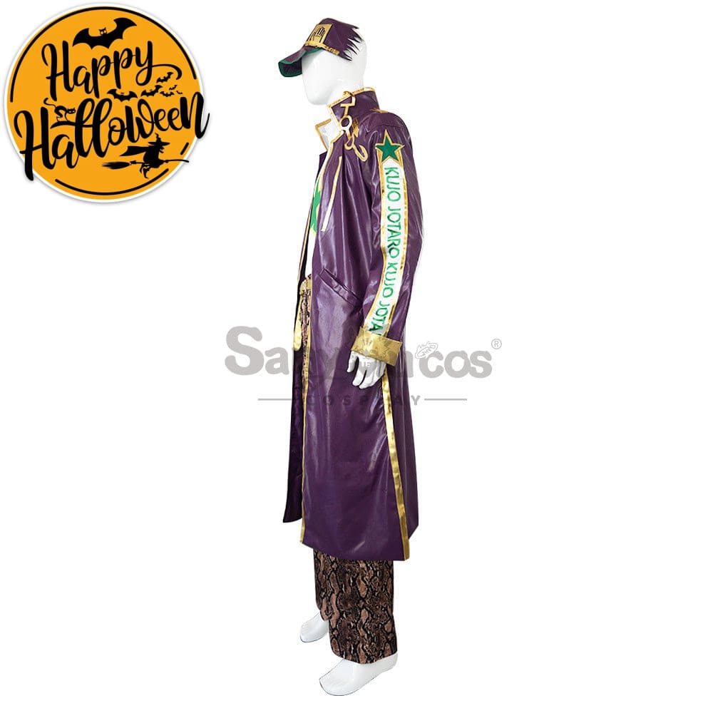 【In Stock】Anime Jojo’s Bizarre Adventure Cosplay Jotaro Kujo Costume Costumes