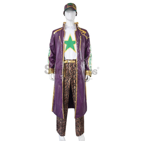 【In Stock】Anime Jojo’s Bizarre Adventure Cosplay Jotaro Kujo Costume Costumes