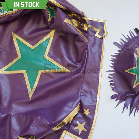 【In Stock】Anime Jojo’s Bizarre Adventure Cosplay Jotaro Kujo Costume Costumes