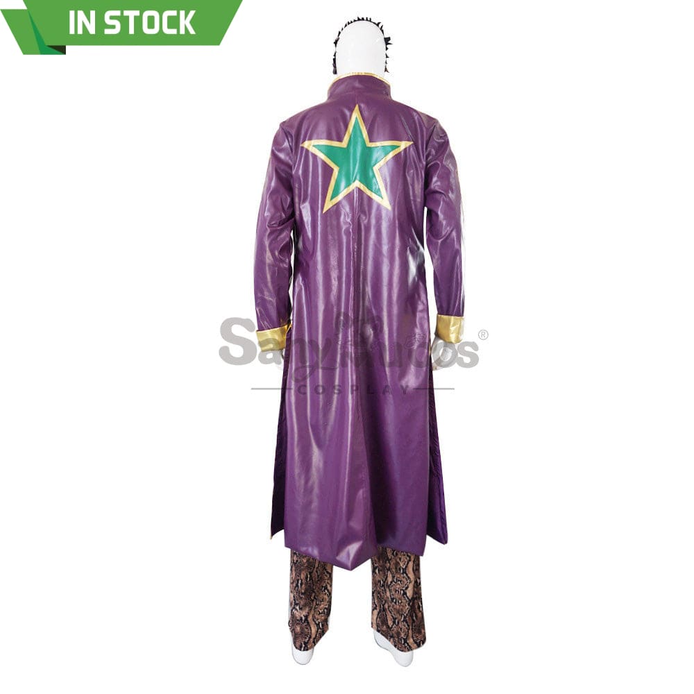 【In Stock】Anime Jojo’s Bizarre Adventure Cosplay Jotaro Kujo Costume Costumes