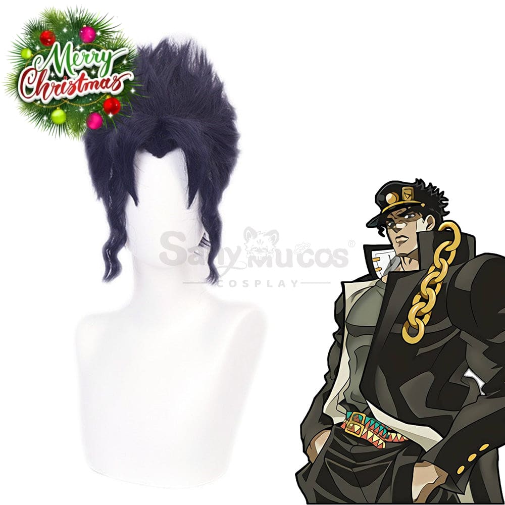Anime Jojo’s Bizarre Adventure Cosplay Jotaro Kujo Wig Wigs
