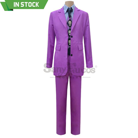 【In Stock】Anime Jojo’s Bizarre Adventure Cosplay Kira Yoshikage Costume Costumes