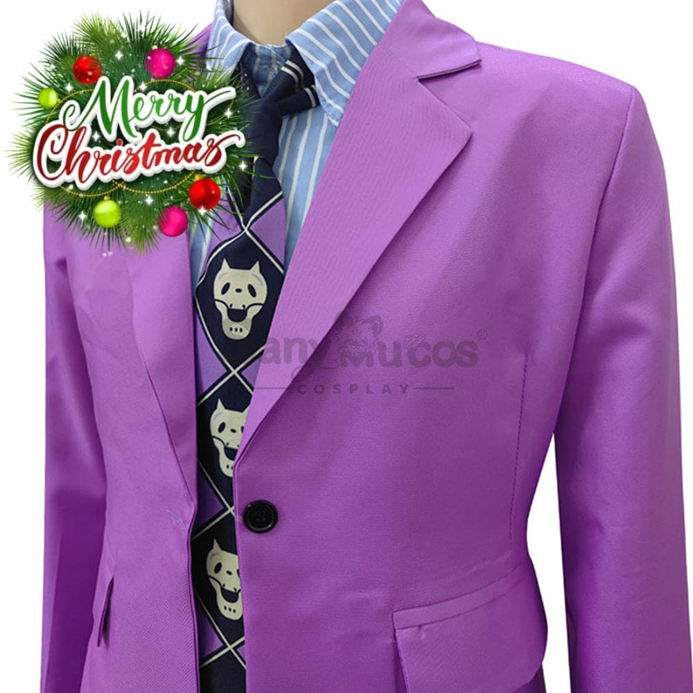 【In Stock】Anime Jojo’s Bizarre Adventure Cosplay Kira Yoshikage Costume Costumes