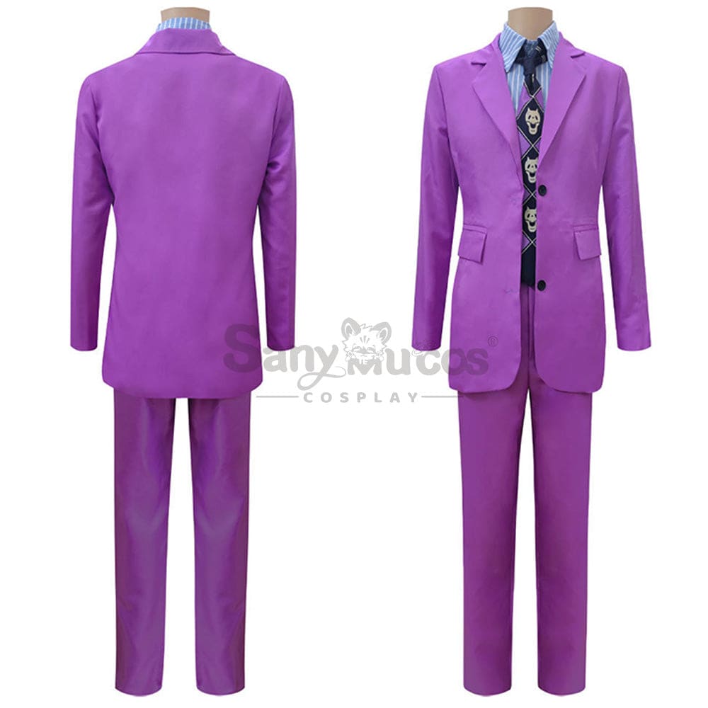 【In Stock】Anime Jojo’s Bizarre Adventure Cosplay Kira Yoshikage Costume Costumes