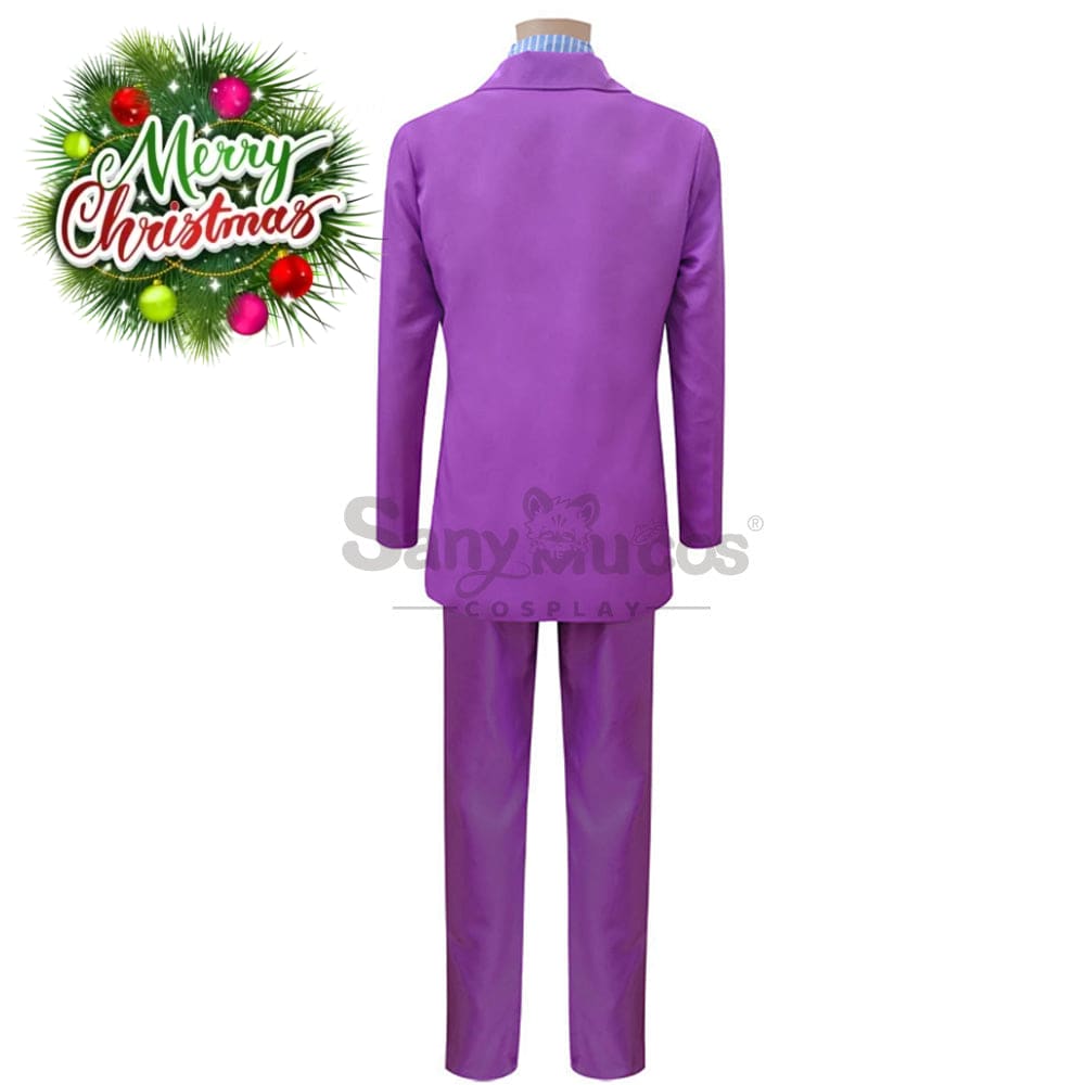 【In Stock】Anime Jojo’s Bizarre Adventure Cosplay Kira Yoshikage Costume Costumes