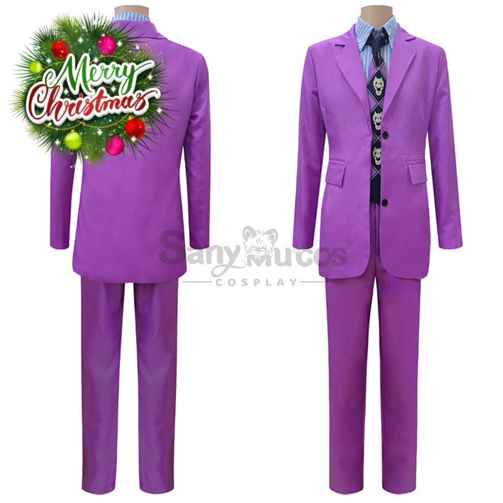 【In Stock】Anime Jojo’s Bizarre Adventure Cosplay Kira Yoshikage Costume Costumes