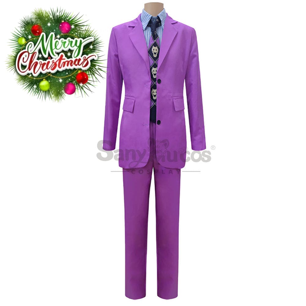 【In Stock】Anime Jojo’s Bizarre Adventure Cosplay Kira Yoshikage Costume Costumes